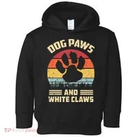 Dog paws and white claws Toddler Hoodie thumb 0