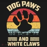 Dog paws and white claws Toddler Hoodie thumb 2
