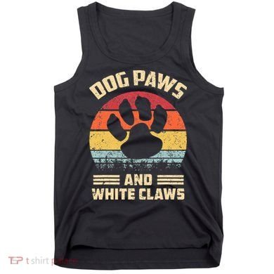 Dog paws and white claws Tank Top