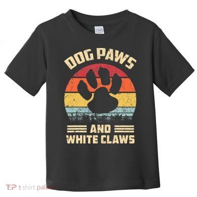 Dog paws and white claws Toddler T-Shirt