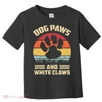Dog paws and white claws Toddler T-Shirt thumb 0