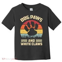 Dog paws and white claws Toddler T-Shirt thumb 0