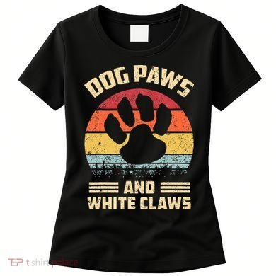 Dog paws and white claws Women's T-Shirt