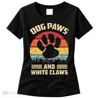Dog paws and white claws Women's T-Shirt thumb 0