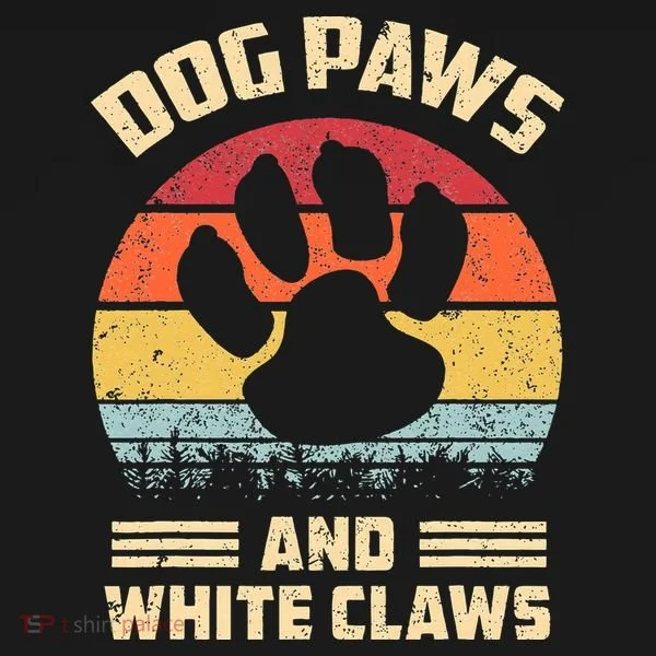 Dog paws and white claws Women's T-Shirt