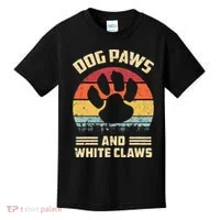 Dog paws and white claws Kids T-Shirt thumb 0