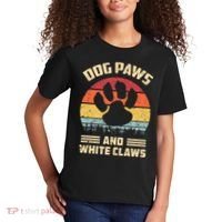 Dog paws and white claws Kids T-Shirt thumb 2