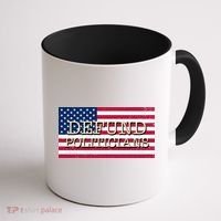 Defund Politicians American Flag Coffee Mug thumb 1