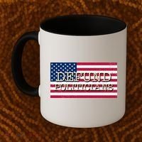 Defund Politicians American Flag Coffee Mug thumb 2