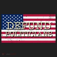 Defund Politicians American Flag Tumbler thumb 3