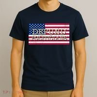 Defund Politicians American Flag T-Shirt thumb 3