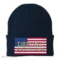 Defund Politicians American Flag Beanie thumb 0