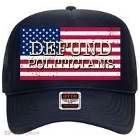 Defund Politicians American Flag Hat thumb 0