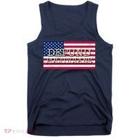 Defund Politicians American Flag Tank Top thumb 0
