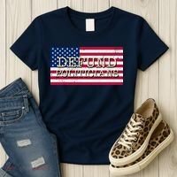 Defund Politicians American Flag Women's T-Shirt thumb 3
