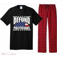 Defund Politicians American USA Flag Pajama Set thumb 0