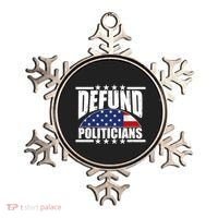 Defund Politicians American USA Flag Ornament thumb 0