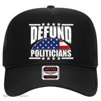 Defund Politicians American USA Flag Hat thumb 0