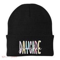 Daycare Provider Appreciation Daycare Teacher Gift Beanie thumb 0