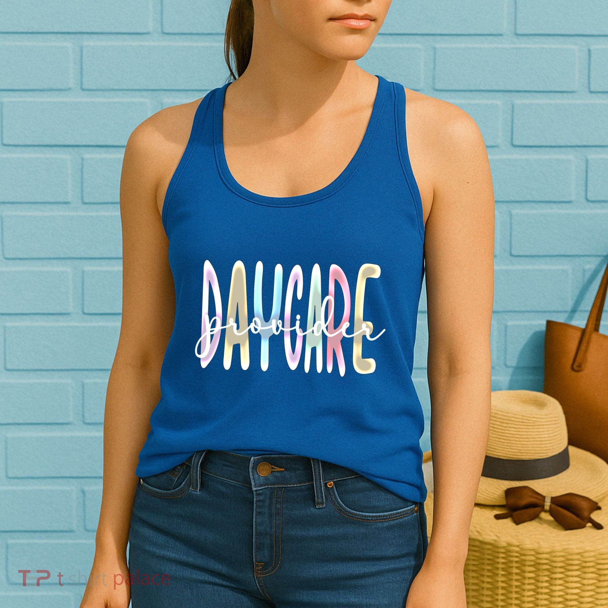 Daycare Provider Appreciation Daycare Teacher Gift Women's Tank Top