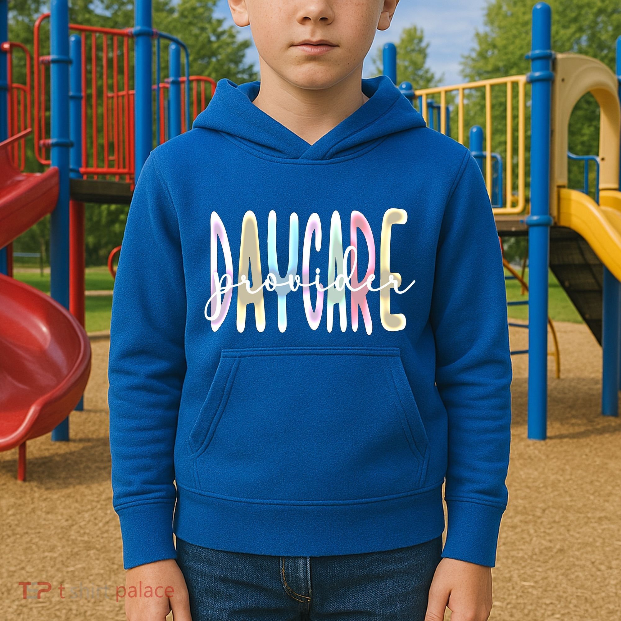 Daycare Provider Appreciation Daycare Teacher Gift Kids Hoodie
