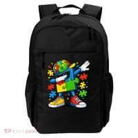 Dabbing Puzzle Autism Backpack thumb 0