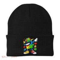 Dabbing Puzzle Autism Beanie thumb 0