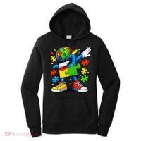Dabbing Puzzle Autism Women's Hoodie thumb 0