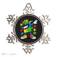 Dabbing Puzzle Autism Ornament thumb 0