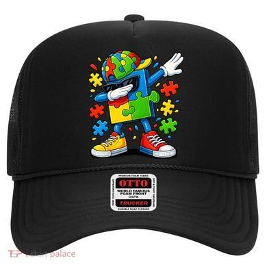Dabbing Puzzle Autism Hat