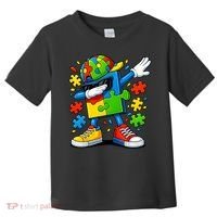 Dabbing Puzzle Autism Toddler T-Shirt thumb 0