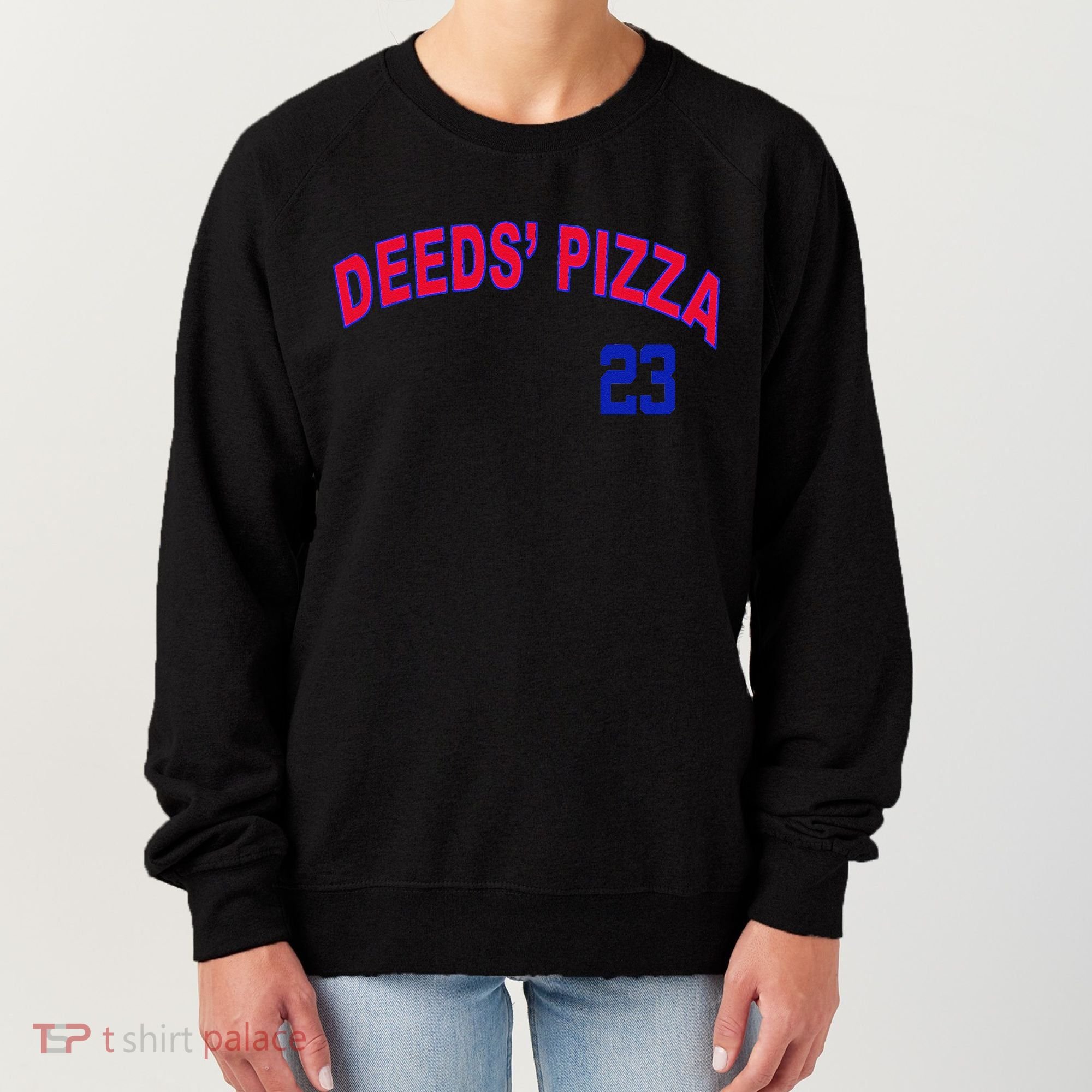 Deeds Pizza Baseball Women's Sweatshirt