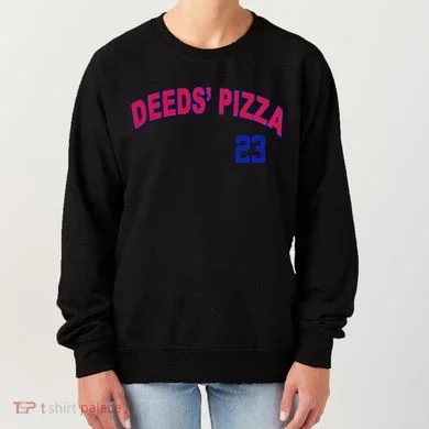Deeds Pizza Baseball Women's Sweatshirt