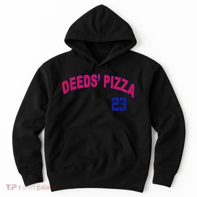 Deeds Pizza Baseball Hoodie