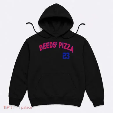 Deeds Pizza Baseball Hoodie