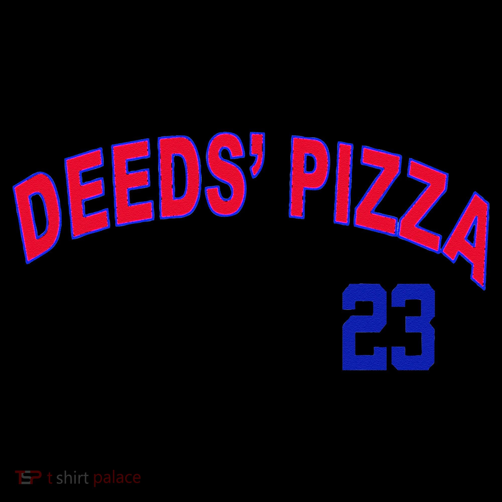 Deeds Pizza Baseball Coaster