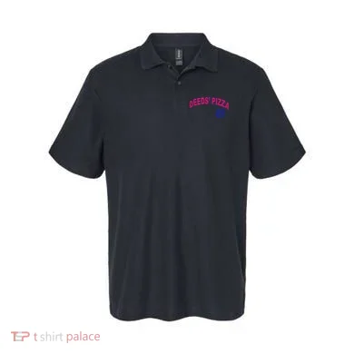 Deeds Pizza Baseball Polo