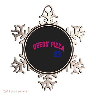 Deeds Pizza Baseball Ornament