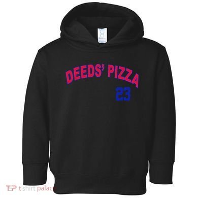 Deeds Pizza Baseball Toddler Hoodie