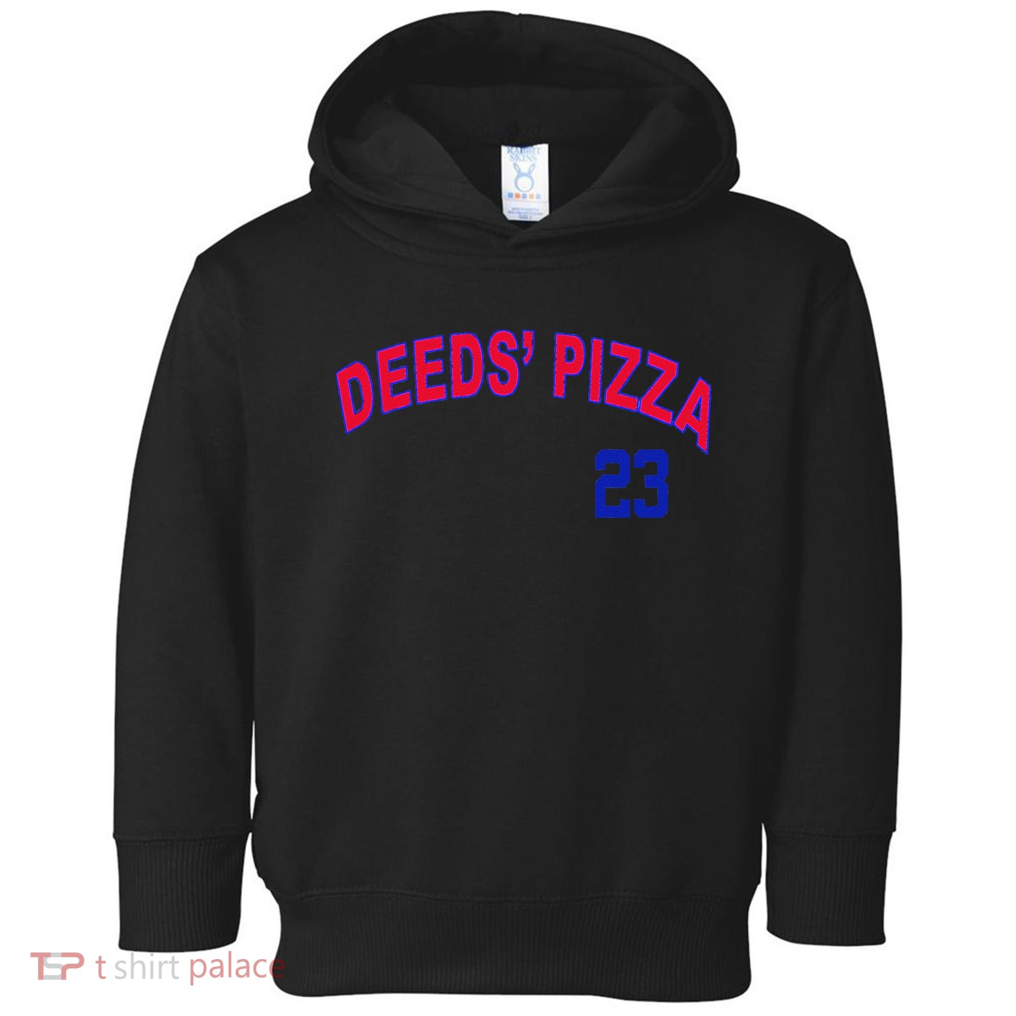 Deeds Pizza Baseball Toddler Hoodie