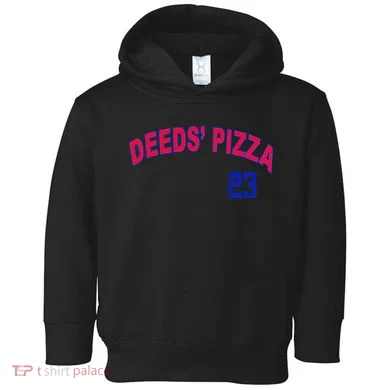 Deeds Pizza Baseball Toddler Hoodie