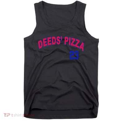 Deeds Pizza Baseball Tank Top
