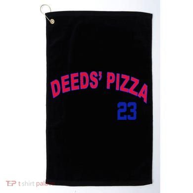 Deeds Pizza Baseball Golf Towel