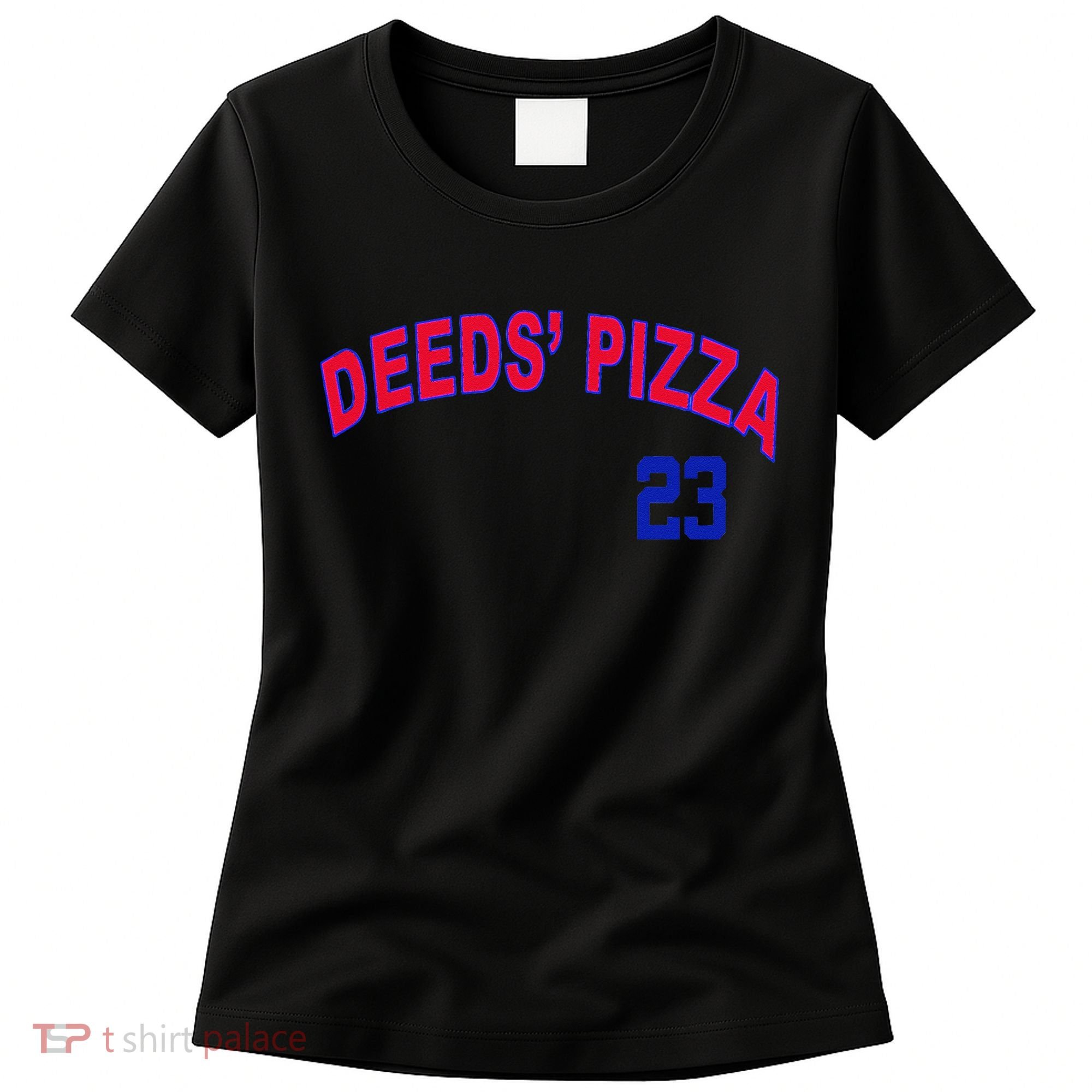 Deeds Pizza Baseball Women's T-Shirt