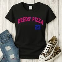 Deeds Pizza Baseball Women's T-Shirt thumb 3