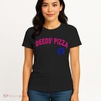 Deeds Pizza Baseball Women's T-Shirt thumb 4