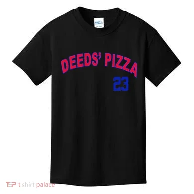 Deeds Pizza Baseball Kids T-Shirt