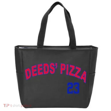 Deeds Pizza Baseball Tote Bag
