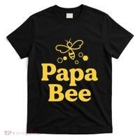 Dad Papa Bee Matching Family Bumblebee Birthday Party T-Shirt thumb 0