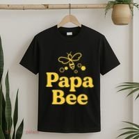 Dad Papa Bee Matching Family Bumblebee Birthday Party T-Shirt thumb 2